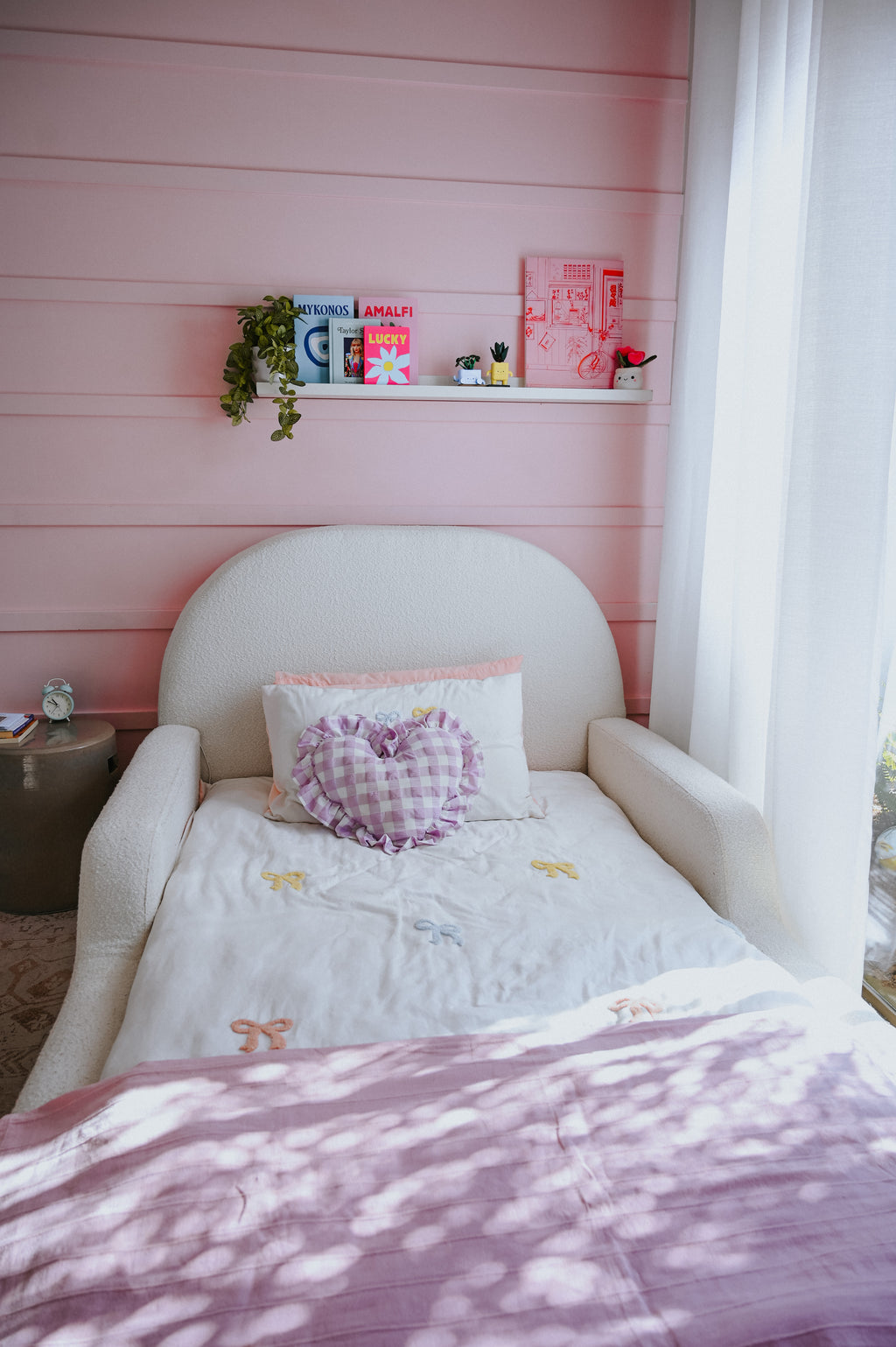 Neve Floorbed made-to-order upholstered bed