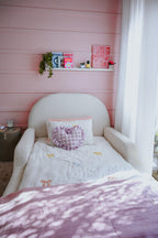 Neve Floorbed made-to-order upholstered bed