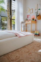 Neve Floorbed low upholstered bed frame