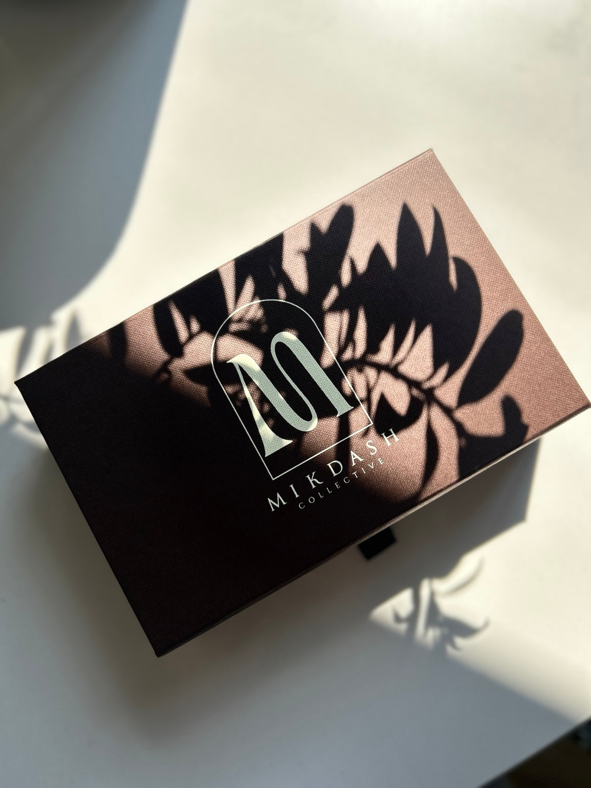 Closed Mikdash Collective curated fabric sample box